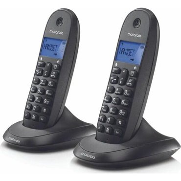 Радиотелефон Motorola C1002CB черный 107c1002cb 6150₽
