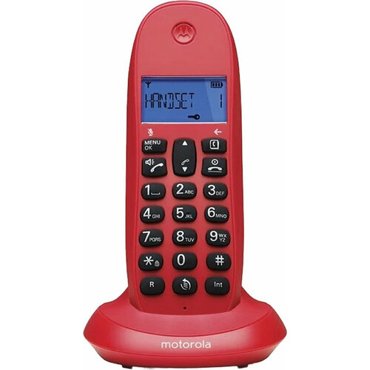 РТелефон Dect Motorola C1001LB красный АОН 3785₽