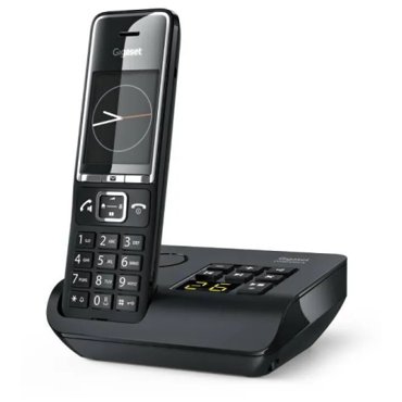 Стационарный радиотелефон DECT для дома и офиса с автоответчиком Gigaset Comfort 550A черный 13130₽