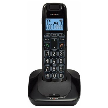 Радиотелефон teXet TX-D7505A черный 3030₽