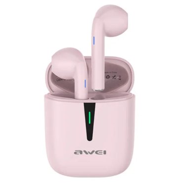 AWEI Беспроводная bluetooth-гарнитура T21 TWS розовые 1499₽