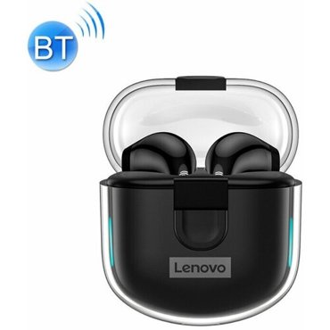 Беспроводные Bluetooth 50 наушники гарнитура Lenovo LP12 с зарядным боксом Black 2490₽