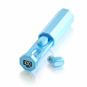 Беспроводные наушники A7 TWS с микрофоном Bluetooth черныеновогодние подаркиподарок Светло-голубой 3535₽