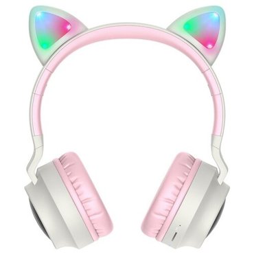 Беспроводные детские наушники Ear cat VZV-850M серо-розовый 1299₽
