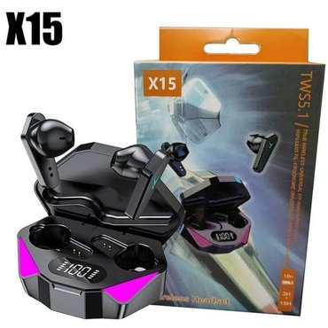 Беспроводные игровые наушники x15 блютуз наушники с микрофоном для смартфона Наушники для телефона Наушники беспроводные 569₽