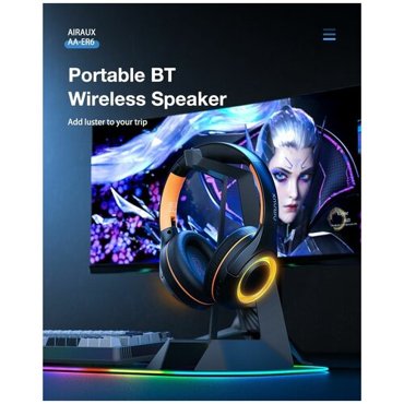 Беспроводные наушники BlitzWolf AirAux AA-ER6 Bluetooth V52 Wireless Headphones Black 3190₽