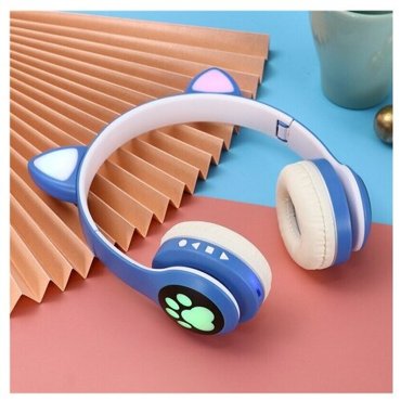Беспроводные наушники CAT ear Кошачьи ушки VZV-23M синий 1090₽