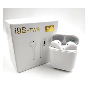 Беспроводные Наушники CLEAR SOUND i9s SOUND BEATING WHITE режим шумоподавления 700₽