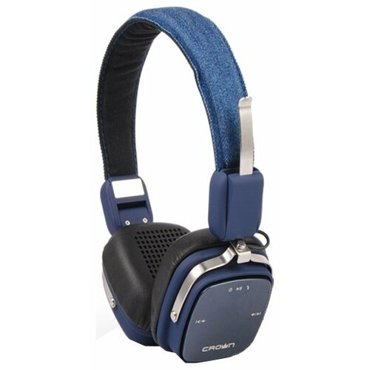 Беспроводные наушники CROWN MICRO CMBH-9301 синие 2180₽