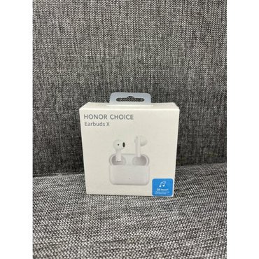 Беспроводные наушники HONOR Choice Earbuds X USB Type-C ледяной белый 2699₽