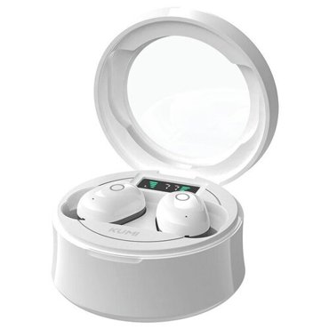Беспроводные наушники с дисплеем KUMI K5 White 2410₽