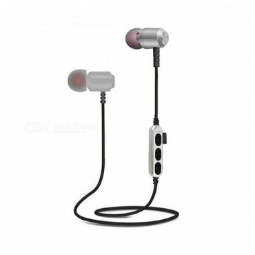 Беспроводные наушники с микрофоном NGY MS-T15 Silver 393₽