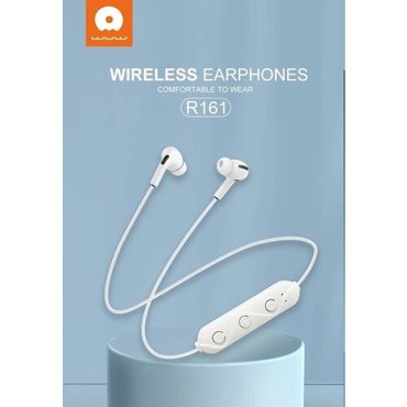 Беспроводные наушники с шейным ободком WuW R161 white белые BLUTOOTH-Гарнитура bluetooth наушники 390₽
