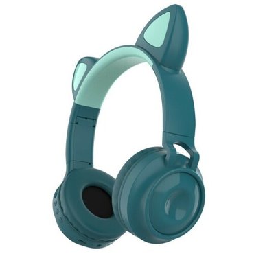 Беспроводные наушники со светящимися ушками Cat Ear ZW-028 с Bluetooth MP3 FM AUX Mic LED 2490₽