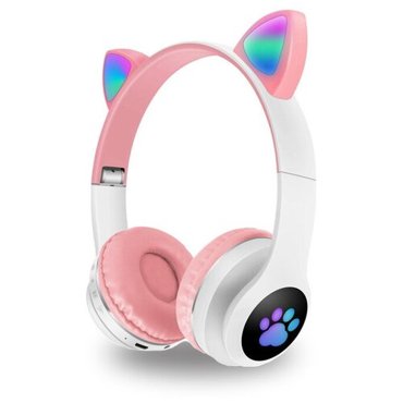 Беспроводные наушники со светящимися ушками кошки CatEar 790₽