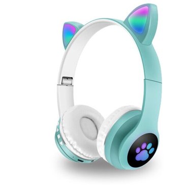 Беспроводные наушники со светящимися ушками кошки CatEar 990₽
