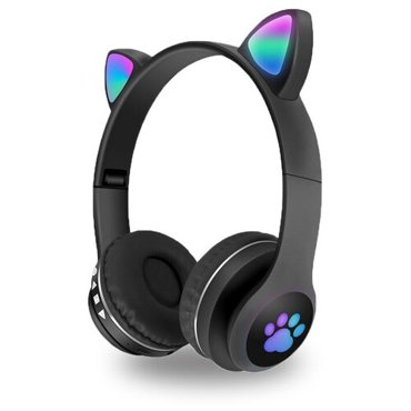 Беспроводные наушники со светящимися ушками кошки CatEar 790₽