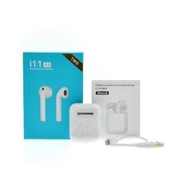 Беспроводные наушники TWS I12 Bluetooth 50 для Андроиид и Эпл Белые 299₽