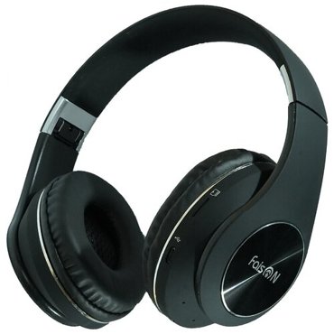Беспроводные полноразмерные bluetooth наушники FaisON HP-19 Hurricane чёрный 719₽