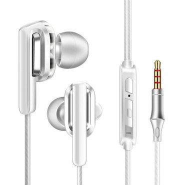 Четырехканальные наушники QKZ CK3 Hi-Fi гарнитура 35 мм White 790₽