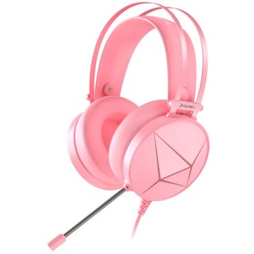 Игровые наушники проводные Dareu EH722X розовый 2980₽
