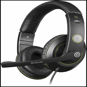 Проводные наушники Defender Warhead HN-G110 черный 950₽