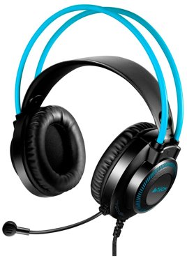 Проводные наушники A4Tech FH200U RU blackblue фото 3 1439₽