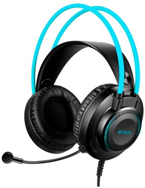 Проводные наушники A4Tech FH200U RU blackblue 1439₽