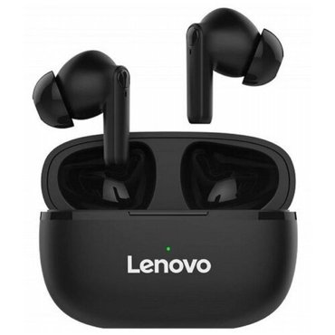 Гарнитура беспроводная Lenovo TWS HT05 Bluetooth 40мАч Черный PTM7C02880 1980₽