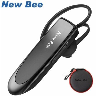 Гарнитура bluetooth New Bee кейс и дополнительный наушник в комплекте 1990₽