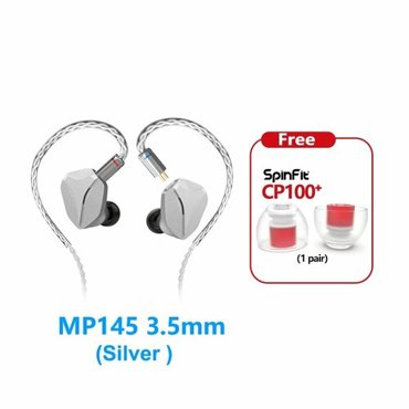 Hidizs MP145 внутриканальные наушники Silver 35mm 37390₽