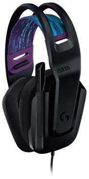 Проводные наушники Logitech G G335 Global для РФ черный фото 2 20130₽