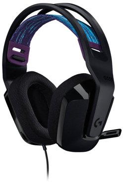 Проводные наушники Logitech G G335 Global для РФ черный фото 3 20130₽