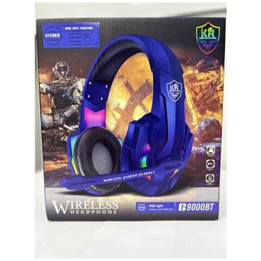 Игровые наушники с HD микрофоном и подсветкой Синие 1790₽