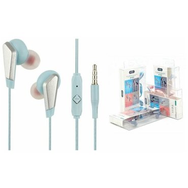 JIAYU JY-374 Голубые наушники вакуум - гарнитура 334₽