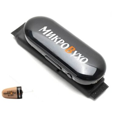 Капсульный микронаушник К5 4 мм и гарнитура Bluetooth Box PRO Plus со встроенным микрофоном кнопкой ответа и перезвона 15930₽