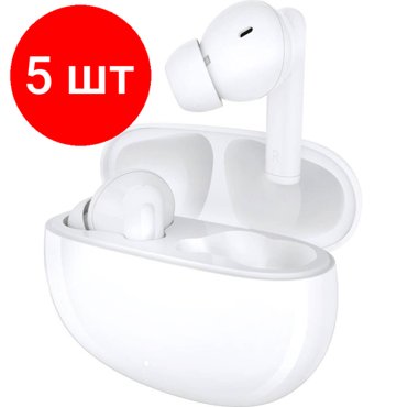 Комплект 5 штук Наушники Honor Choice Earbuds X5 White 5504AAGP 16661₽