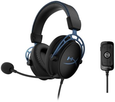Проводные наушники HyperX Cloud Alpha S Global для РФ черныйсиний фото 2 13999₽