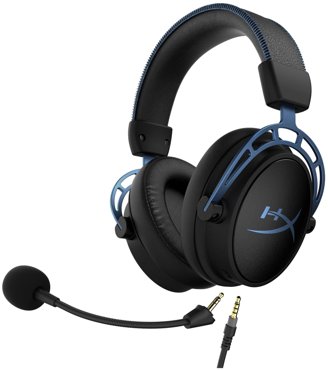 Проводные наушники HyperX Cloud Alpha S Global для РФ черныйсиний фото 3 13999₽