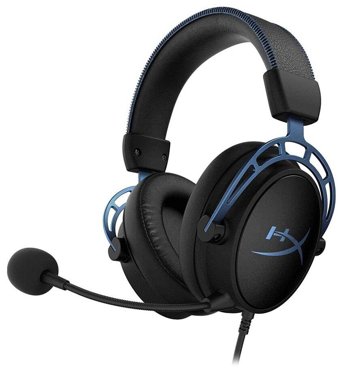 Проводные наушники HyperX Cloud Alpha S Global для РФ черныйсиний 13999₽