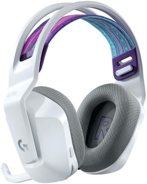 Беспроводные наушники Logitech G G733 LightSpeed white фото 3 12999₽