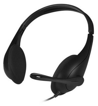 Проводные наушники A4Tech HU-9 черный 2361₽