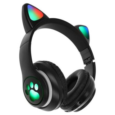 Наушники беспроводные Кошки W-32 микрофон BT 50 AUX microSD MP3 400 мАч черные 7348412 1695₽
