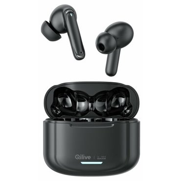 Наушники беспроводные Qilive TWS 1864 с функцией Bluetooth черные 3022₽