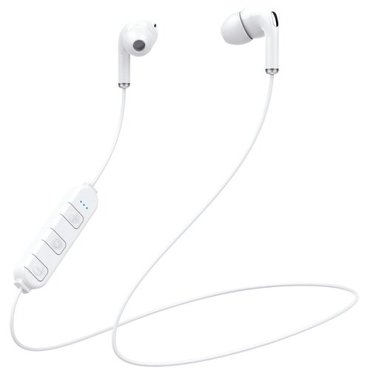Наушники беспроводные QUB Bluetooth 50 цвет белый BTE-001 White 990₽