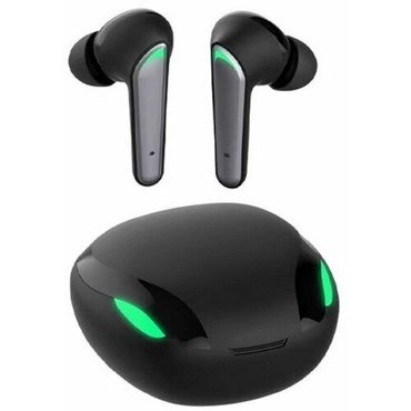 Наушники беспроводные Rage TWS игровые отклик 55мс BT 51 30300мАч сенсор черные 2455₽