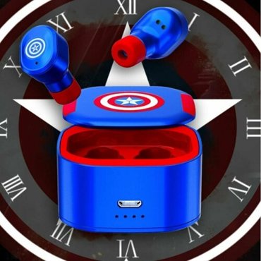 Наушники беспроводные TWS Marvel Avengers Капитан Америка 3650₽