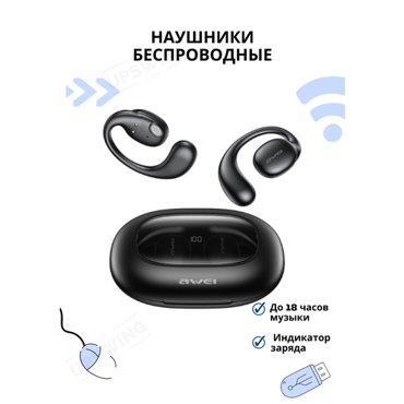 Наушники беспроводные в кейсе 1544₽