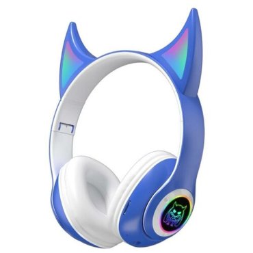 Наушники Bluetooth с ушками STN-25 синие 1090₽