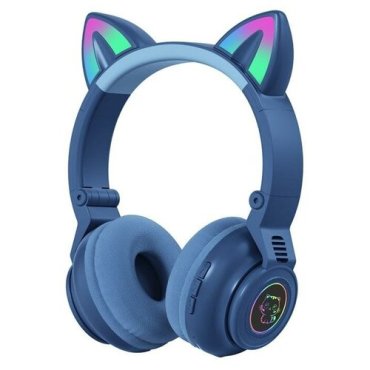 Наушники Bluetooth с ушками STN26 синие 1120₽